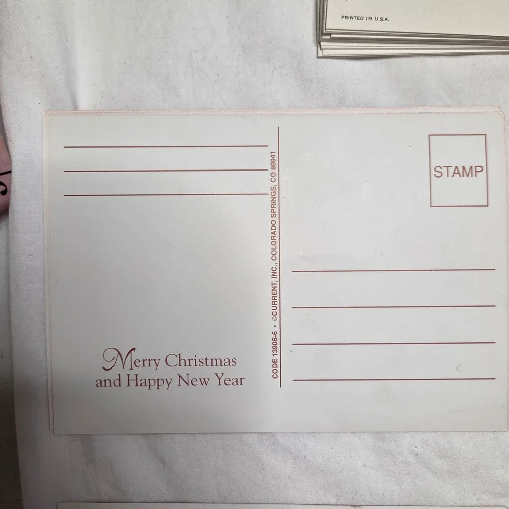 Vintage Christmas Postcards (over 50 qty) Assorted Scenes Holiday Greetings‎